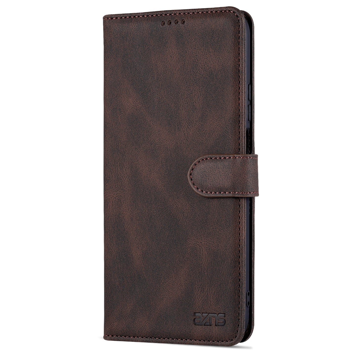 AZNS All-round Protection PU Leather Wallet Stand Shockproof Phone Case Cover for Honor X30 Max