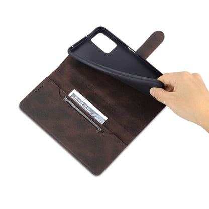 AZNS All-round Protection PU Leather Wallet Stand Shockproof Phone Case Cover for Honor X30 Max