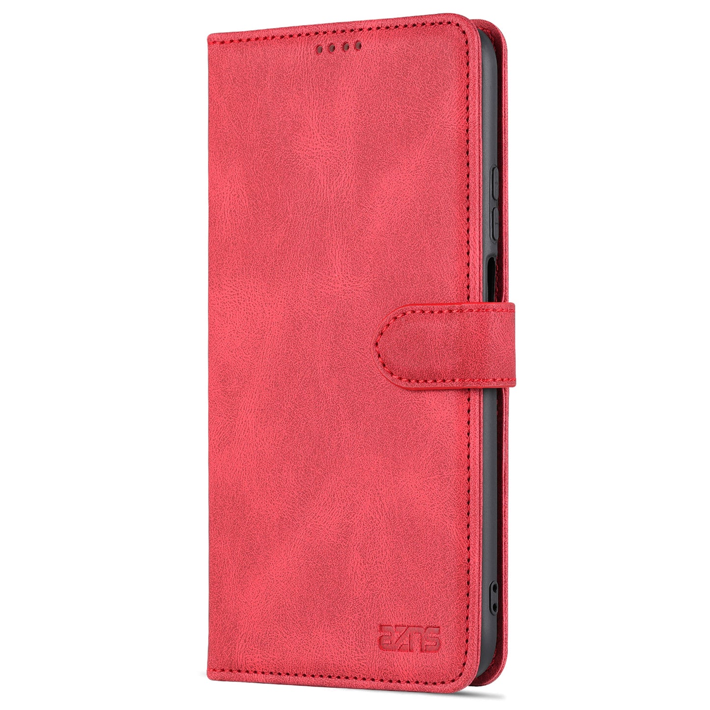AZNS All-round Protection PU Leather Wallet Stand Shockproof Phone Case Cover for Honor X30 Max