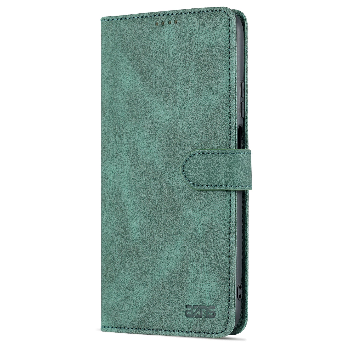 AZNS All-round Protection PU Leather Wallet Stand Shockproof Phone Case Cover for Honor X30 Max