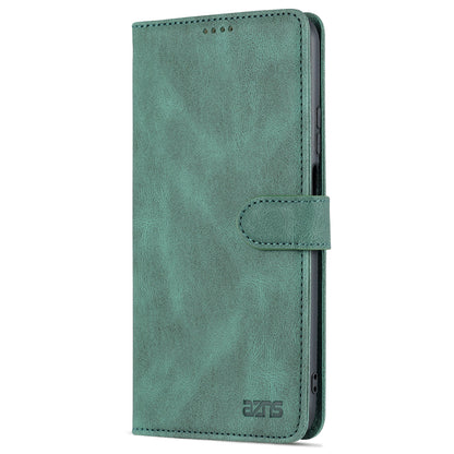 AZNS All-round Protection PU Leather Wallet Stand Shockproof Phone Case Cover for Honor X30 Max