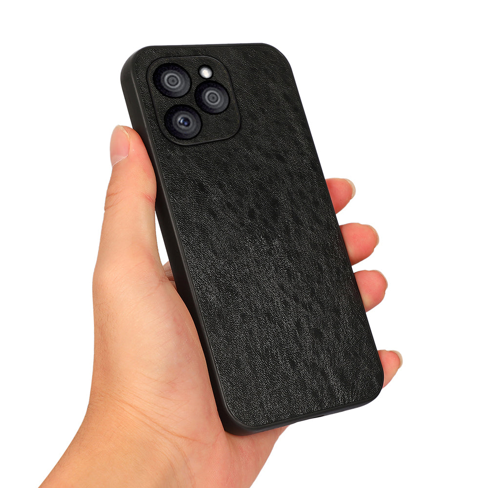 Stylish Crazy Horse Texture Drop-resistant PU Leather Coated TPU + PC Case Phone Shell for Honor 60 SE