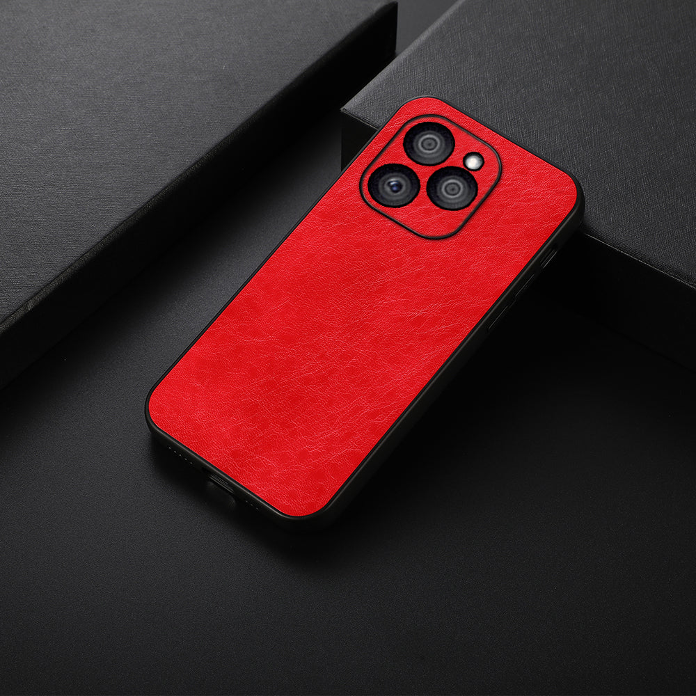 Stylish Crazy Horse Texture Drop-resistant PU Leather Coated TPU + PC Case Phone Shell for Honor 60 SE