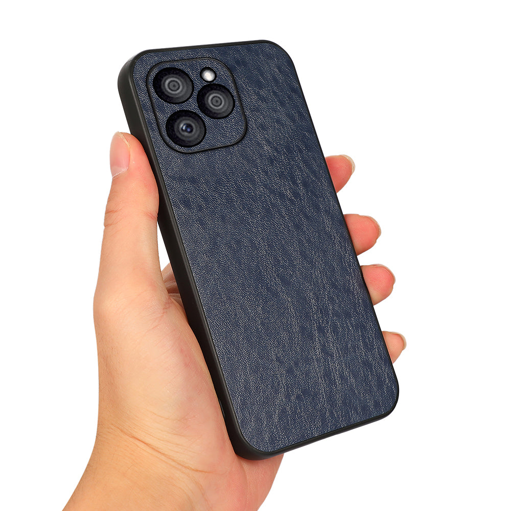 Stylish Crazy Horse Texture Drop-resistant PU Leather Coated TPU + PC Case Phone Shell for Honor 60 SE