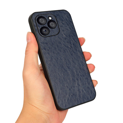 Stylish Crazy Horse Texture Drop-resistant PU Leather Coated TPU + PC Case Phone Shell for Honor 60 SE