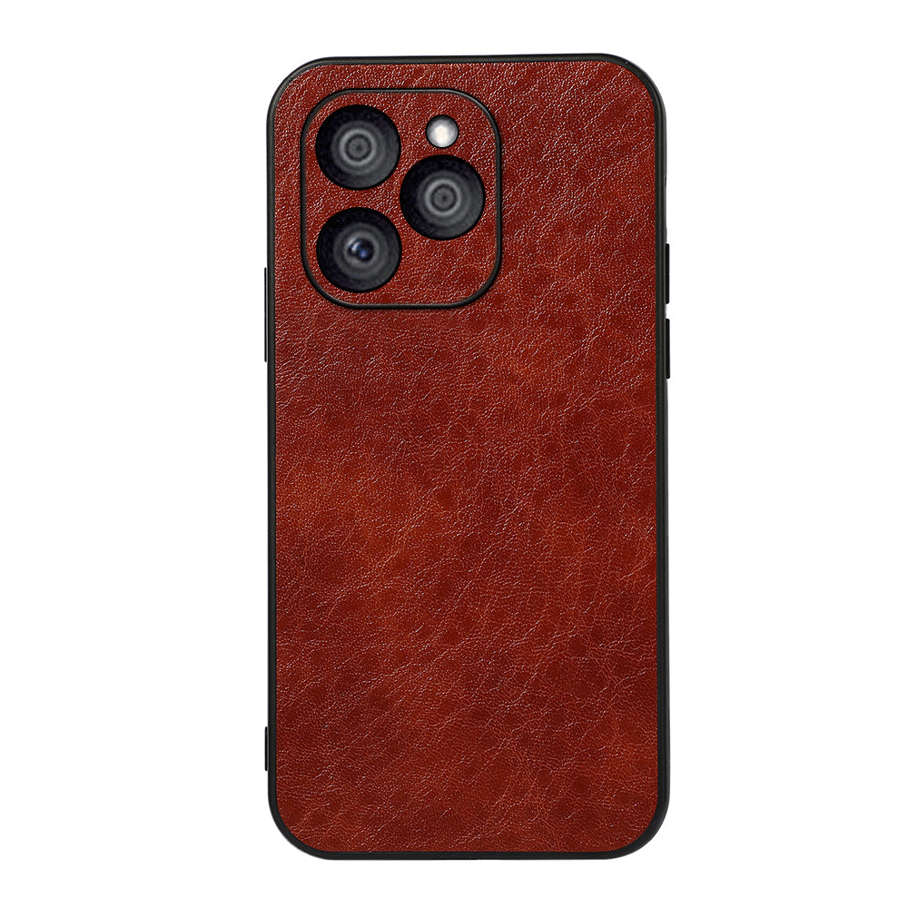 Stylish Crazy Horse Texture Drop-resistant PU Leather Coated TPU + PC Case Phone Shell for Honor 60 SE