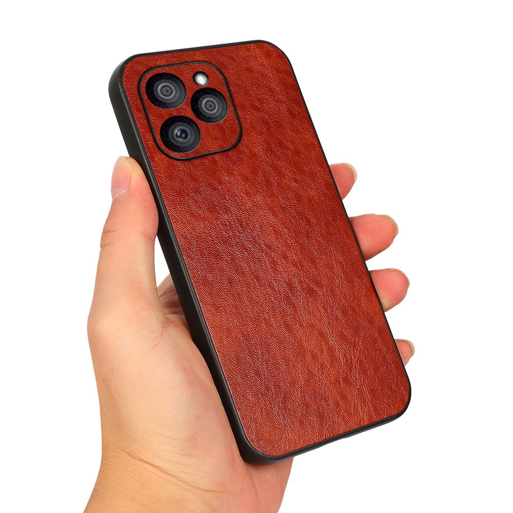 Stylish Crazy Horse Texture Drop-resistant PU Leather Coated TPU + PC Case Phone Shell for Honor 60 SE