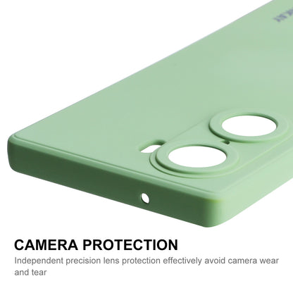 ENKAY HAT PRINCE Liquid Silicone Smartphone Shell Anti-Drop Shockproof Cellphone Bag Case Precise Cutout Hole Opening Phone Cover for Honor 60