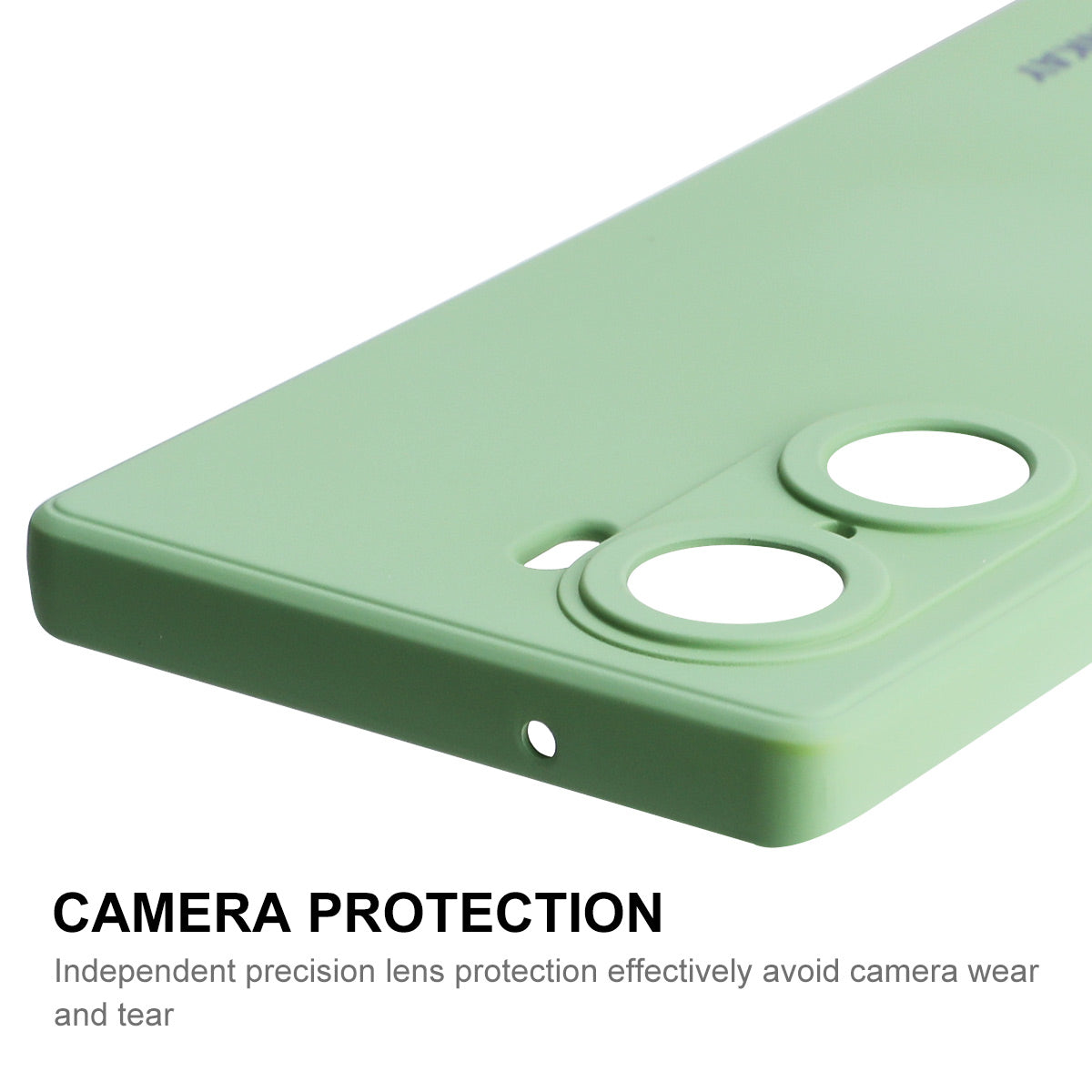 ENKAY HAT PRINCE Liquid Silicone Smartphone Shell Anti-Drop Shockproof Cellphone Bag Case Precise Cutout Hole Opening Phone Cover for Honor 60