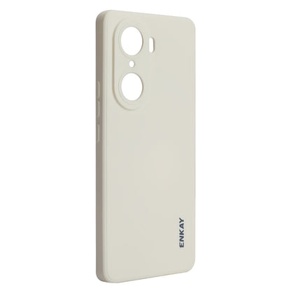 ENKAY HAT PRINCE Anti-Drop Shockproof Cellphone Bag Case Precise Cutout Hole Opening Liquid Silicone Phone Cover for Honor 60 Pro