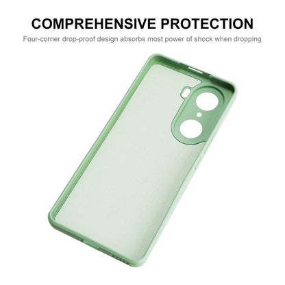 ENKAY HAT PRINCE Anti-Drop Shockproof Cellphone Bag Case Precise Cutout Hole Opening Liquid Silicone Phone Cover for Honor 60 Pro