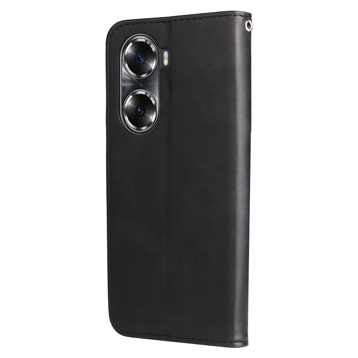Drop Proof PU Leather Zippered Pocket Phone Case Coin Holder Wallet Stand Folding Case for Honor 60