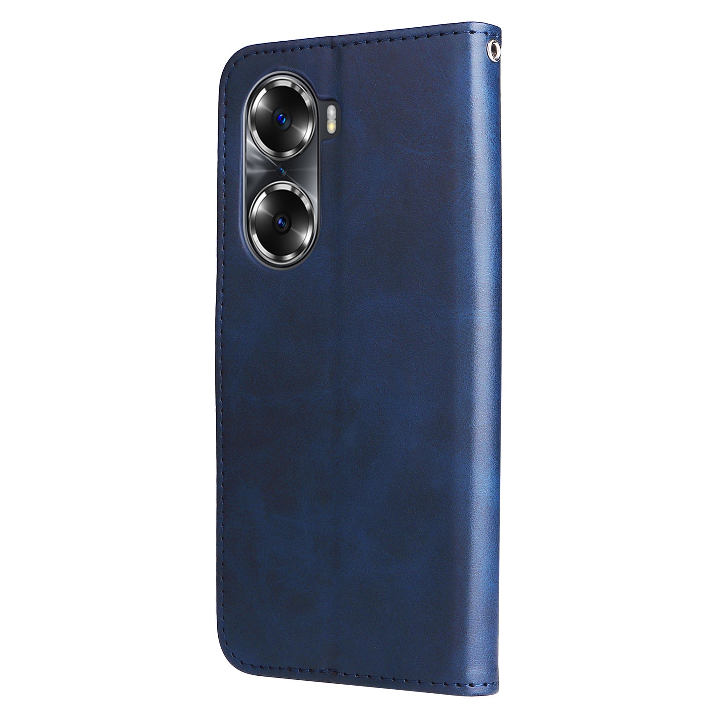 Drop Proof PU Leather Zippered Pocket Phone Case Coin Holder Wallet Stand Folding Case for Honor 60