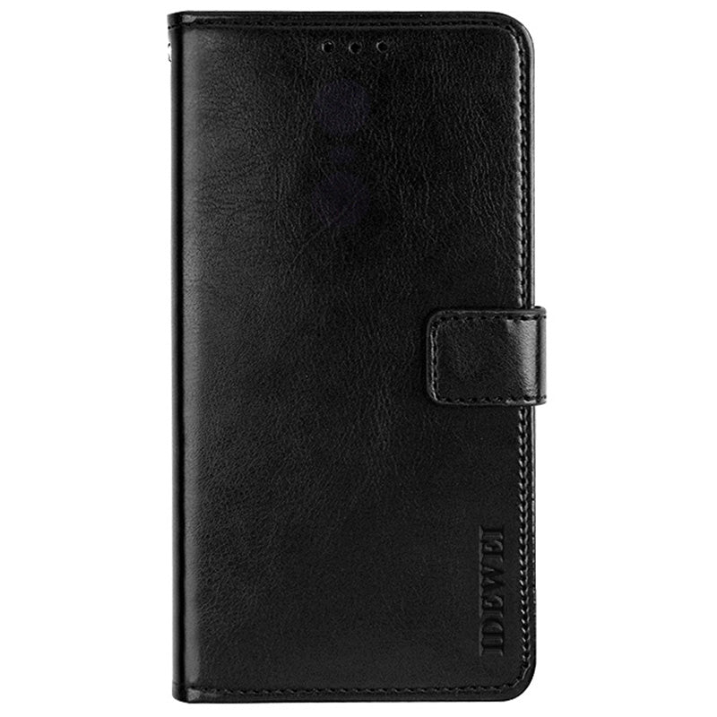 IDEWEI For Honor 60 Pro All-round Protection Crazy Horse Texture Leather Case Wallet Stand Cover