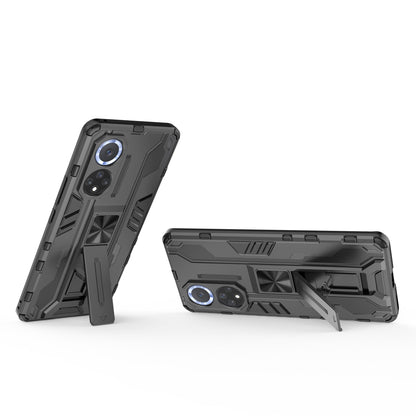 For Huawei nova 9 Soft TPU Hard PC Kickstand Phone Case Protective Cover