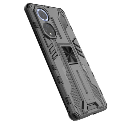 For Huawei nova 9 Soft TPU Hard PC Kickstand Phone Case Protective Cover