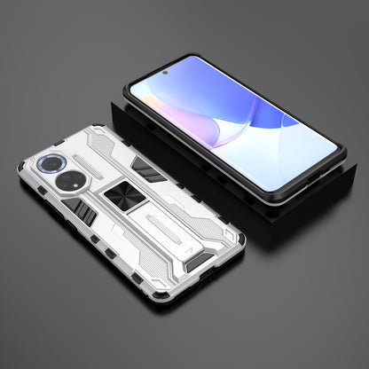 For Huawei nova 9 Soft TPU Hard PC Kickstand Phone Case Protective Cover