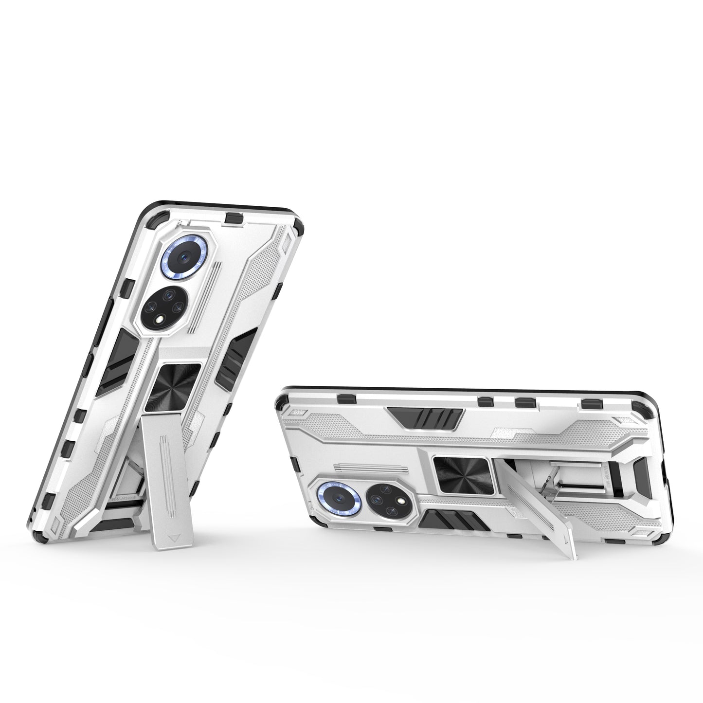 For Huawei nova 9 Soft TPU Hard PC Kickstand Phone Case Protective Cover