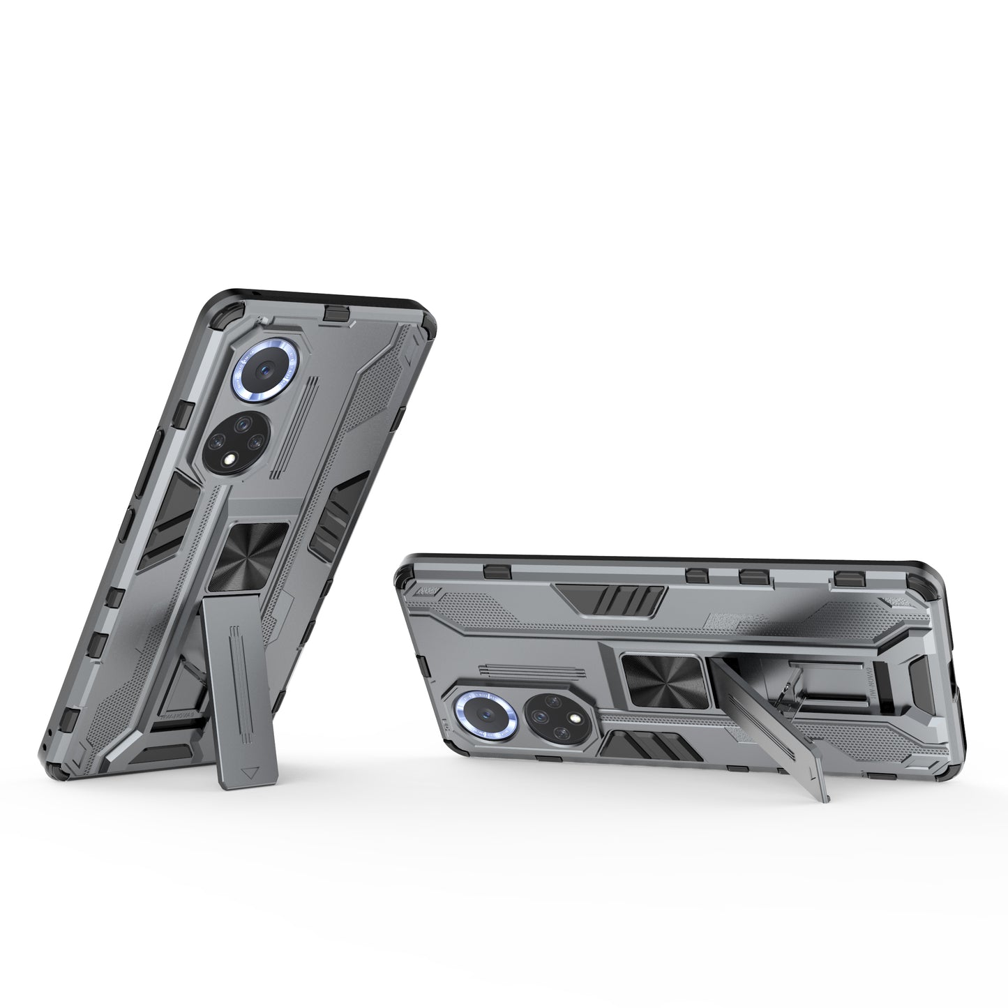 For Huawei nova 9 Soft TPU Hard PC Kickstand Phone Case Protective Cover