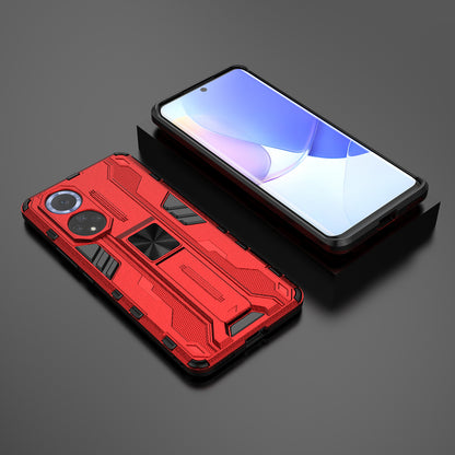 For Huawei nova 9 Soft TPU Hard PC Kickstand Phone Case Protective Cover