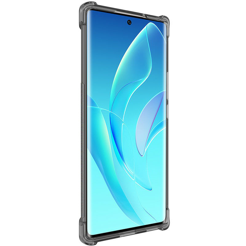IMAK For Honor 60 5G Four Corner Airbags Anri-scratch TPU Phone Case Cover with Screen Protector