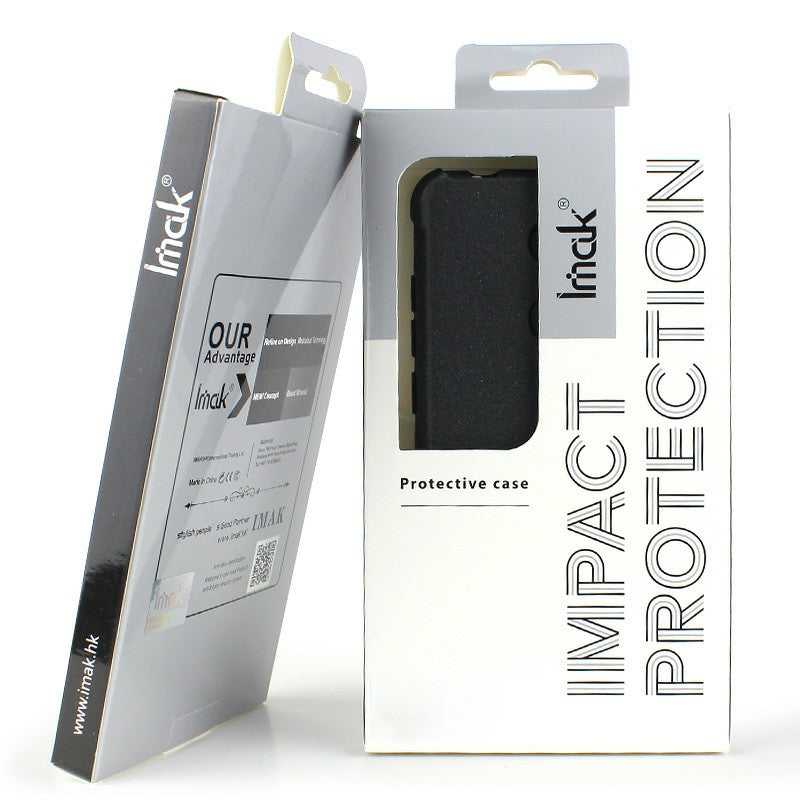 IMAK For Honor 60 5G Four Corner Airbags Anri-scratch TPU Phone Case Cover with Screen Protector