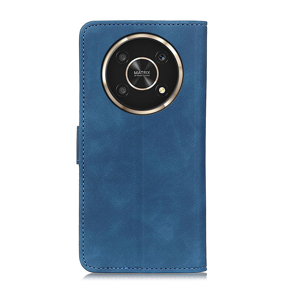 KHAZNEH Vintage PU Leather Case for Honor X30/X9 5G/Magic 4 Lite 5G, Magnetic Closure Wallet Stand Book Style Flip Phone Cover