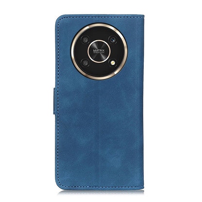 KHAZNEH Vintage PU Leather Case for Honor X30/X9 5G/Magic 4 Lite 5G, Magnetic Closure Wallet Stand Book Style Flip Phone Cover