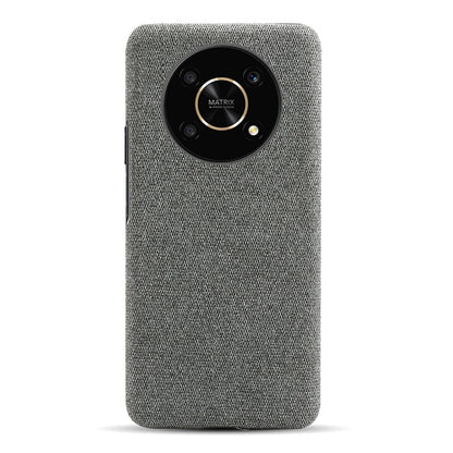For Honor X30/X9 5G/Magic 4 Lite 5G Solid Color Cloth Coated Phone Case Incomplete Covering Hard PC Protective Cover