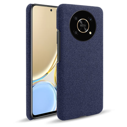 For Honor X30/X9 5G/Magic 4 Lite 5G Solid Color Cloth Coated Phone Case Incomplete Covering Hard PC Protective Cover