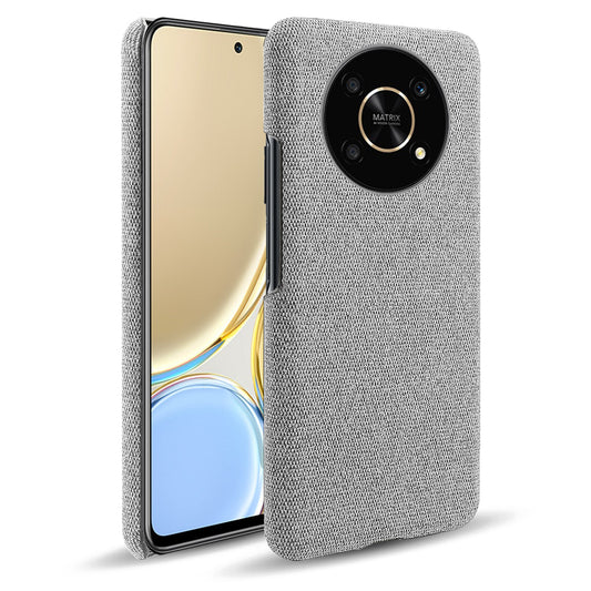 For Honor X30/X9 5G/Magic 4 Lite 5G Solid Color Cloth Coated Phone Case Incomplete Covering Hard PC Protective Cover