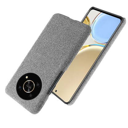 For Honor X30/X9 5G/Magic 4 Lite 5G Solid Color Cloth Coated Phone Case Incomplete Covering Hard PC Protective Cover