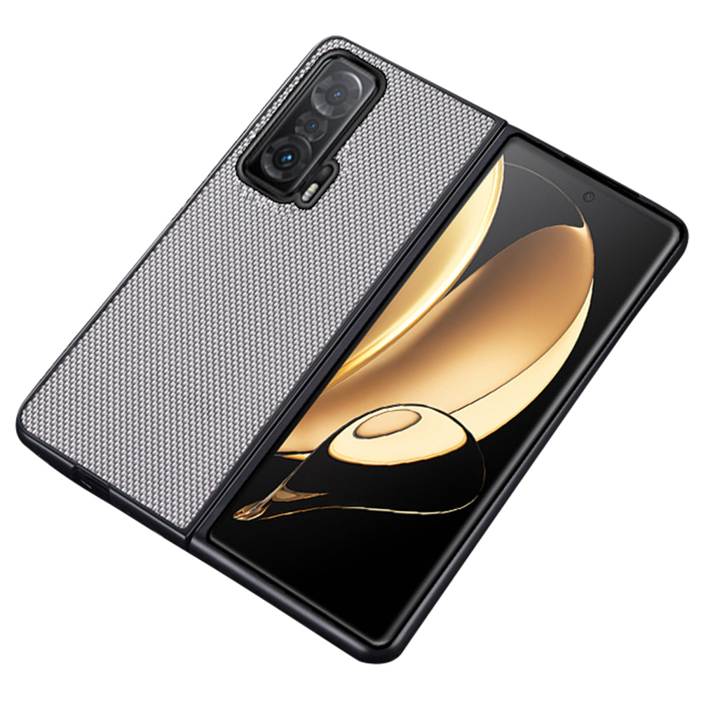 For Honor Magic V Anti-fingerprint Nylon Coating Well-protected Hard PC Phone Case Cover