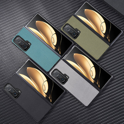 For Honor Magic V Anti-fingerprint Nylon Coating Well-protected Hard PC Phone Case Cover