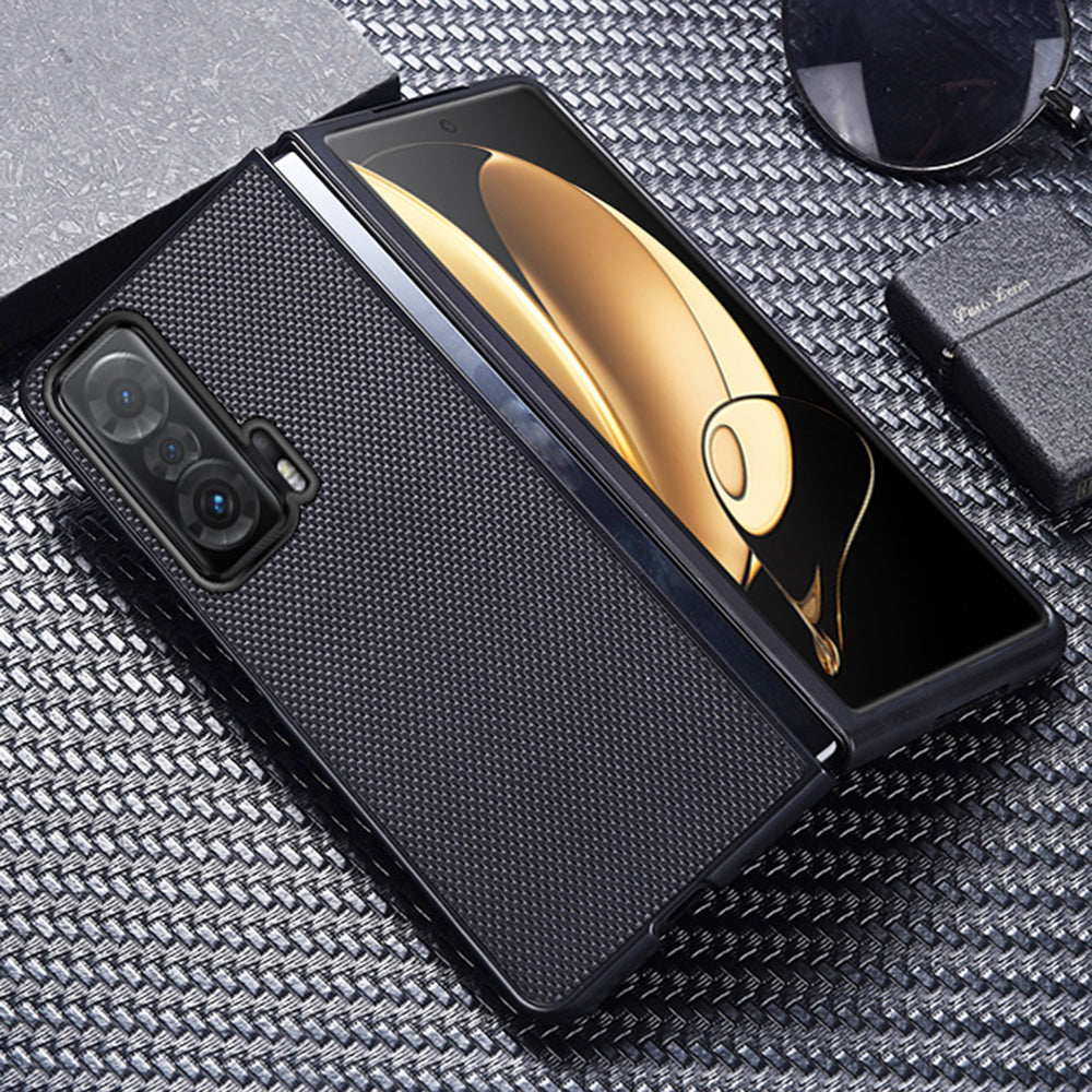 For Honor Magic V Anti-fingerprint Nylon Coating Well-protected Hard PC Phone Case Cover