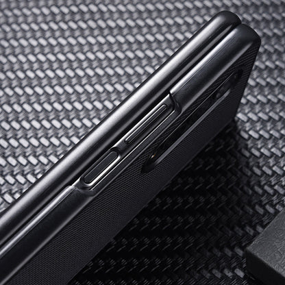 For Honor Magic V Anti-fingerprint Nylon Coating Well-protected Hard PC Phone Case Cover