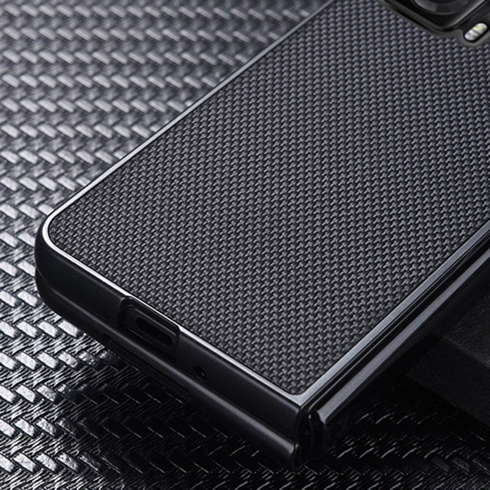 For Honor Magic V Anti-fingerprint Nylon Coating Well-protected Hard PC Phone Case Cover