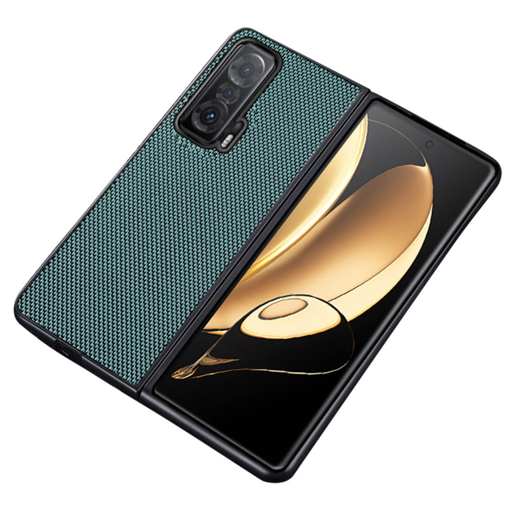For Honor Magic V Anti-fingerprint Nylon Coating Well-protected Hard PC Phone Case Cover