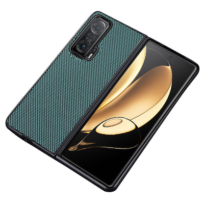 For Honor Magic V Anti-fingerprint Nylon Coating Well-protected Hard PC Phone Case Cover