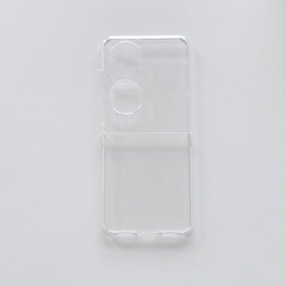 For Huawei P50 Pocket Anti-scratch Transparent Hard PC Cover Folding Phone Case