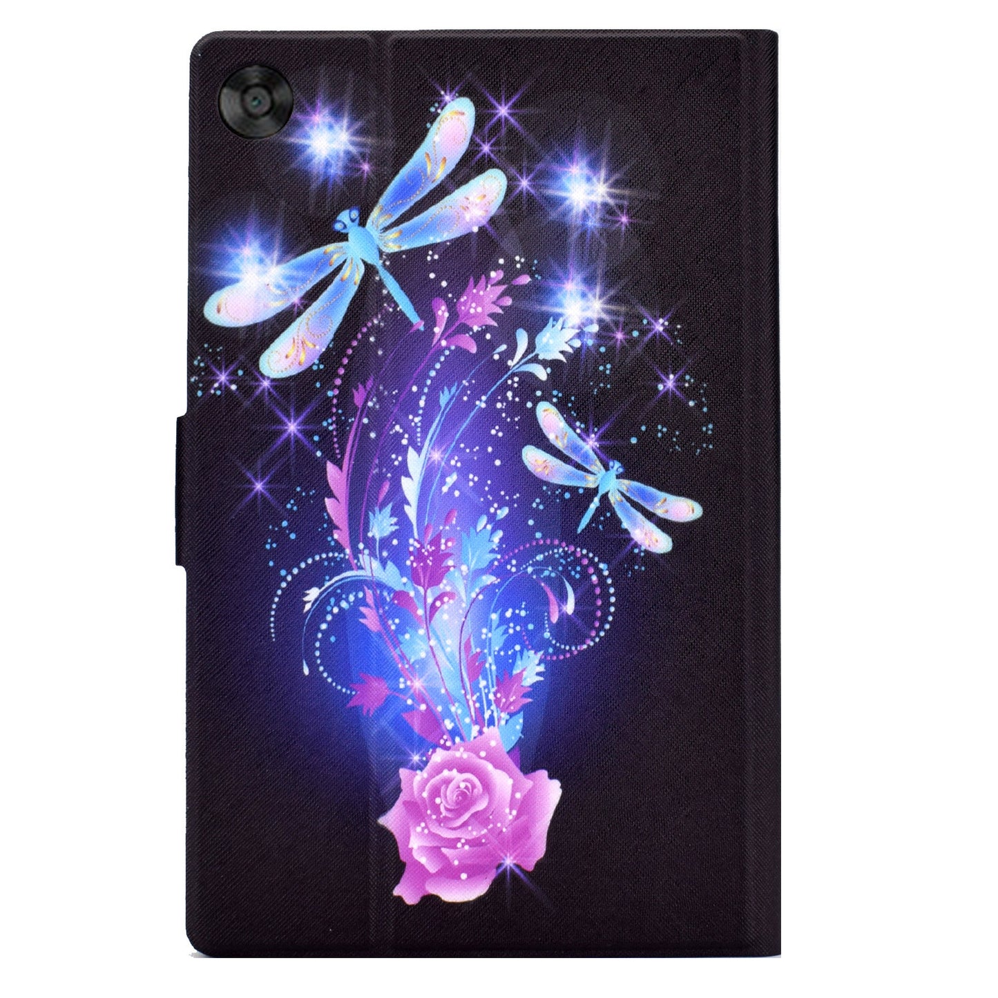 For Huawei MatePad T 10 9.7 inch/T 10S 10.1 inch/Enjoy Tablet 2 10.1 inch/Honor Pad X6 9.7 inch/6 10.1 inch Pattern Printing Leather Case Card Slots Tablet Shell