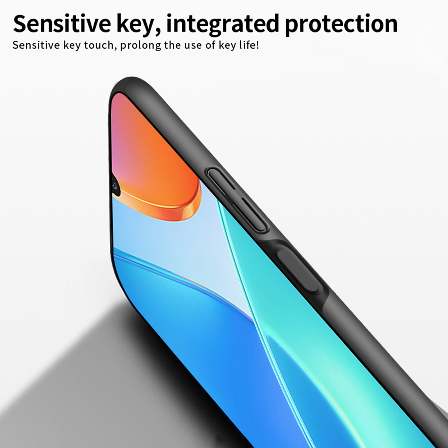 MOFI JK-1 Shield for Honor Play 30 Plus 5G Matte Hard PC Shockproof Drop Protective Phone Case