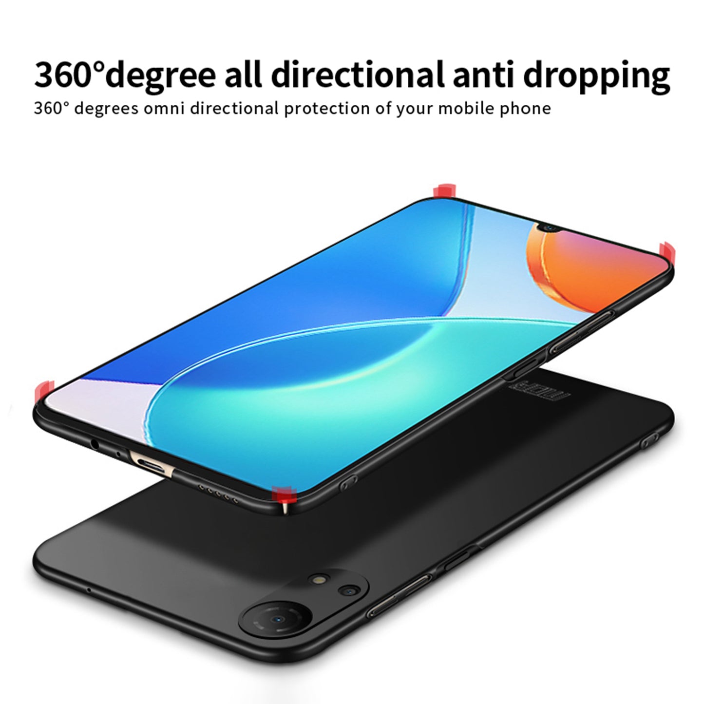 MOFI JK-1 Shield for Honor Play 30 Plus 5G Matte Hard PC Shockproof Drop Protective Phone Case