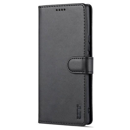 AZNS for Honor 60 Well-protected Anti-fall PU Leather Wallet Stand Mobile Phone Case Cover