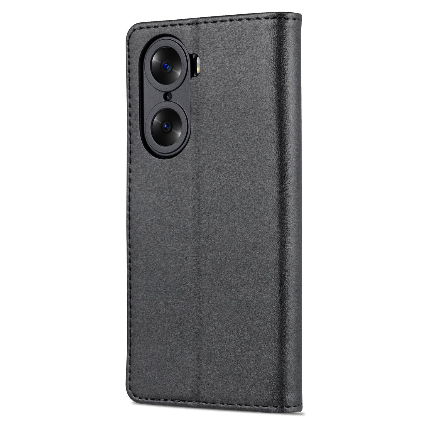 AZNS for Honor 60 Well-protected Anti-fall PU Leather Wallet Stand Mobile Phone Case Cover