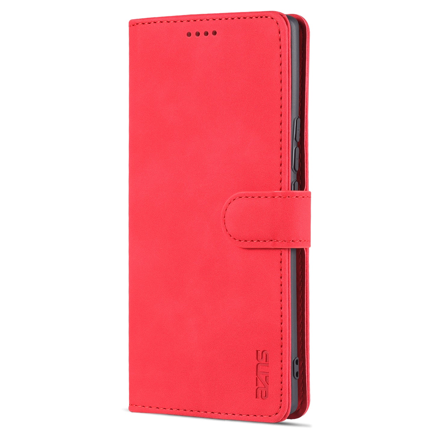 AZNS for Honor 60 Well-protected Anti-fall PU Leather Wallet Stand Mobile Phone Case Cover