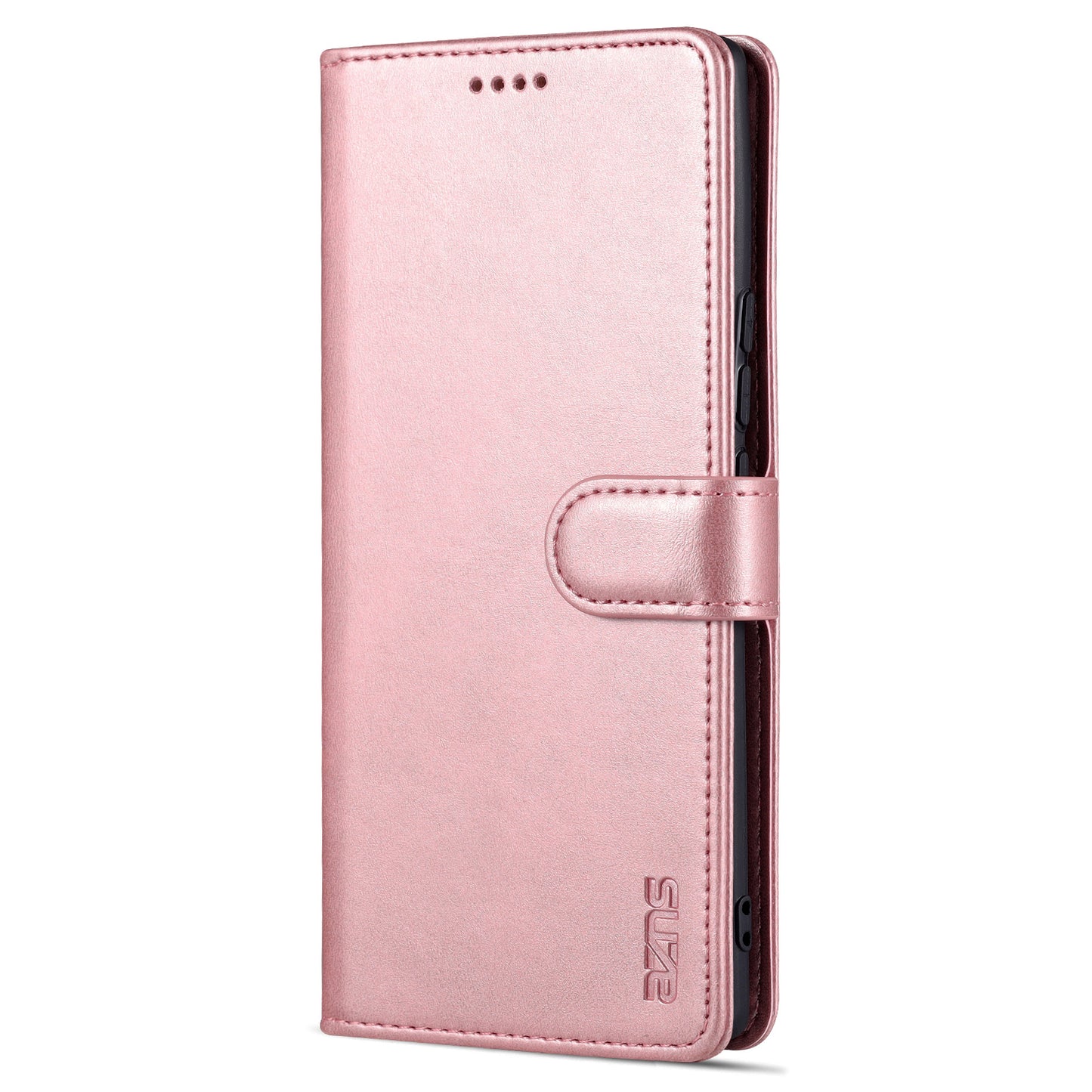 AZNS for Honor 60 Well-protected Anti-fall PU Leather Wallet Stand Mobile Phone Case Cover