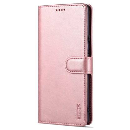AZNS for Honor 60 Well-protected Anti-fall PU Leather Wallet Stand Mobile Phone Case Cover