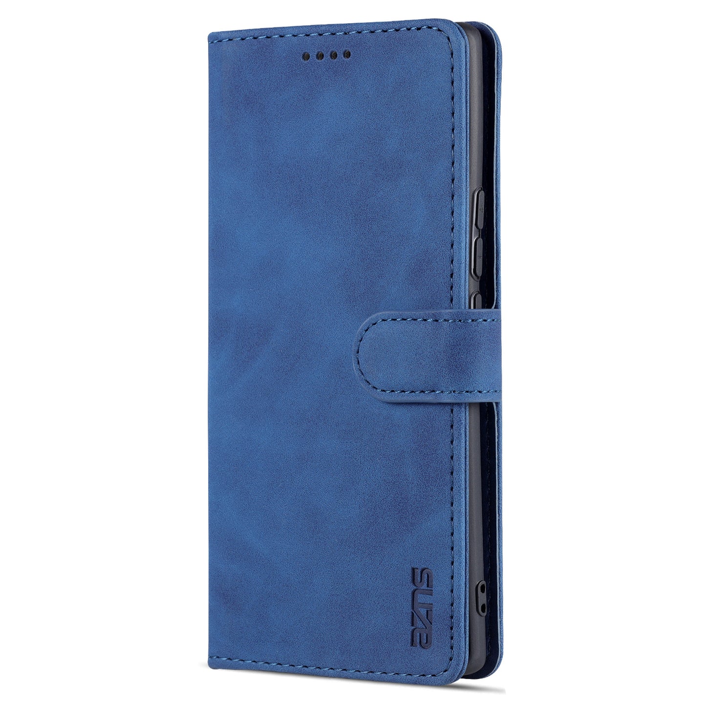 AZNS for Honor 60 Well-protected Anti-fall PU Leather Wallet Stand Mobile Phone Case Cover