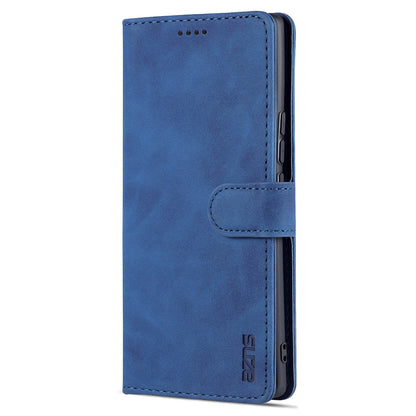 AZNS for Honor 60 Well-protected Anti-fall PU Leather Wallet Stand Mobile Phone Case Cover